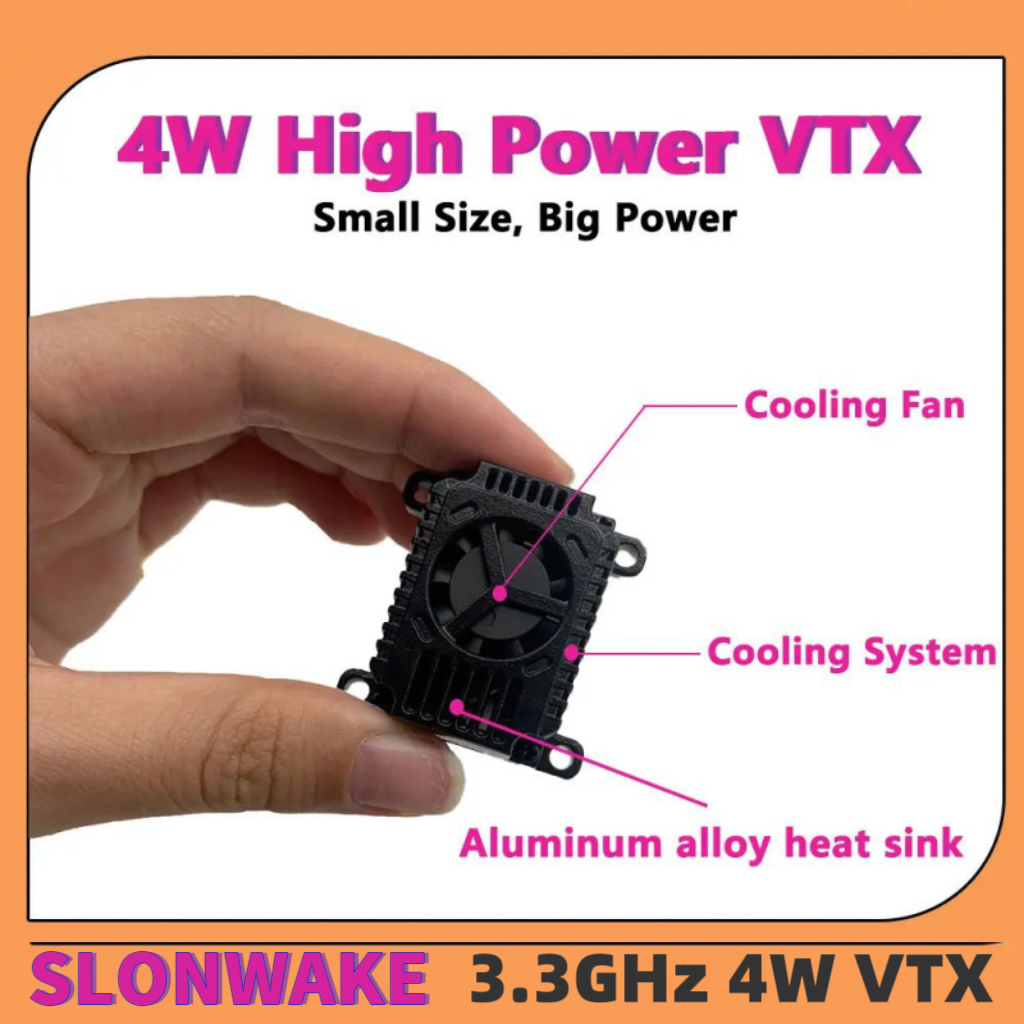 SLONWAKE FPV 3.3G 16CH 4000mW  - Drone Frame recensie en prijs