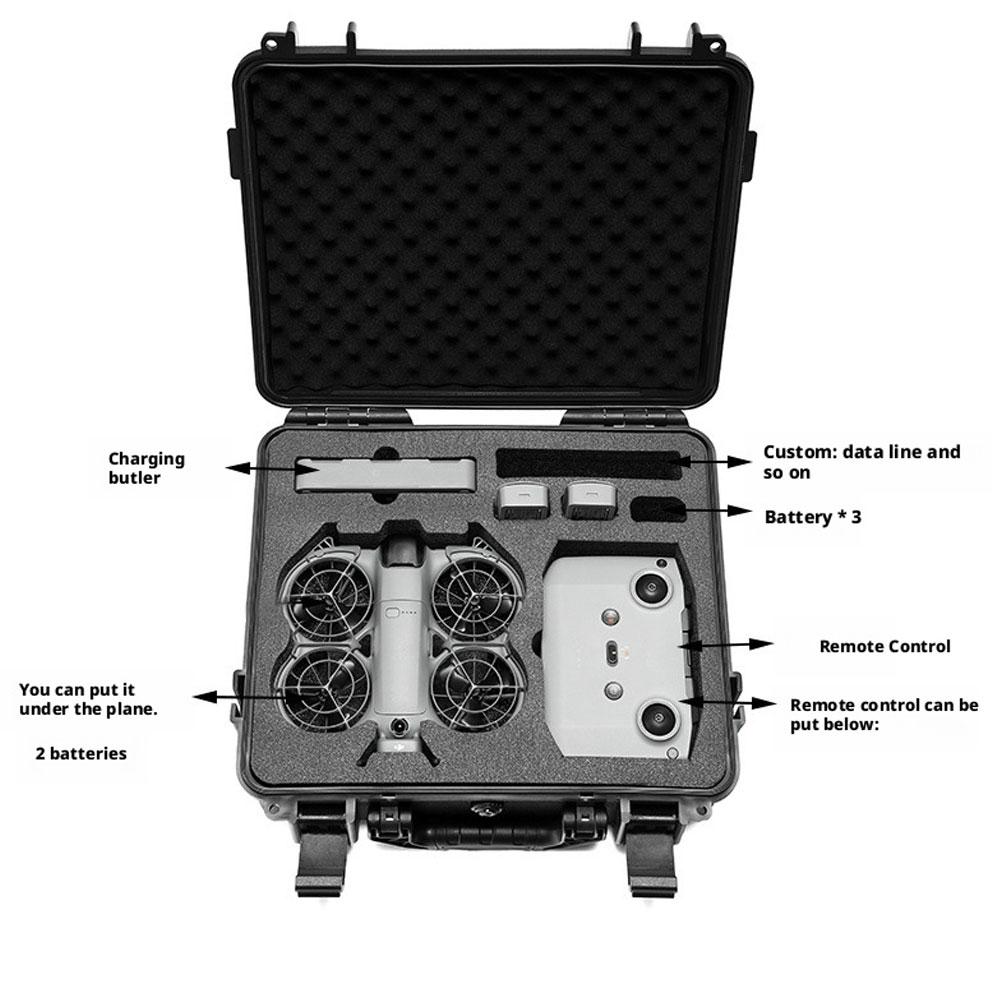 Waterproof Hard Case with Shou - Drone Battery Strap recensie en prijs