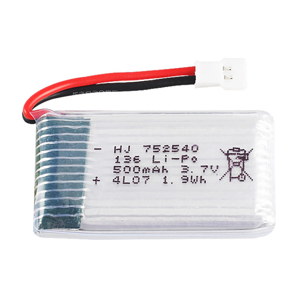 3.7V 500mAh 752540 Lipo Batter - Drone Charger recensie en prijs
