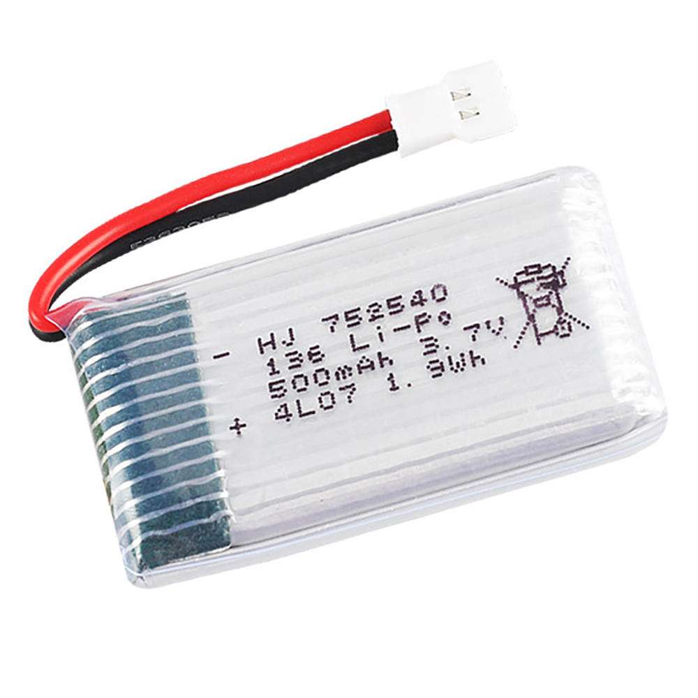 3.7V 500mAh 752540 Lipo Batter - Drone Charger recensie en prijs