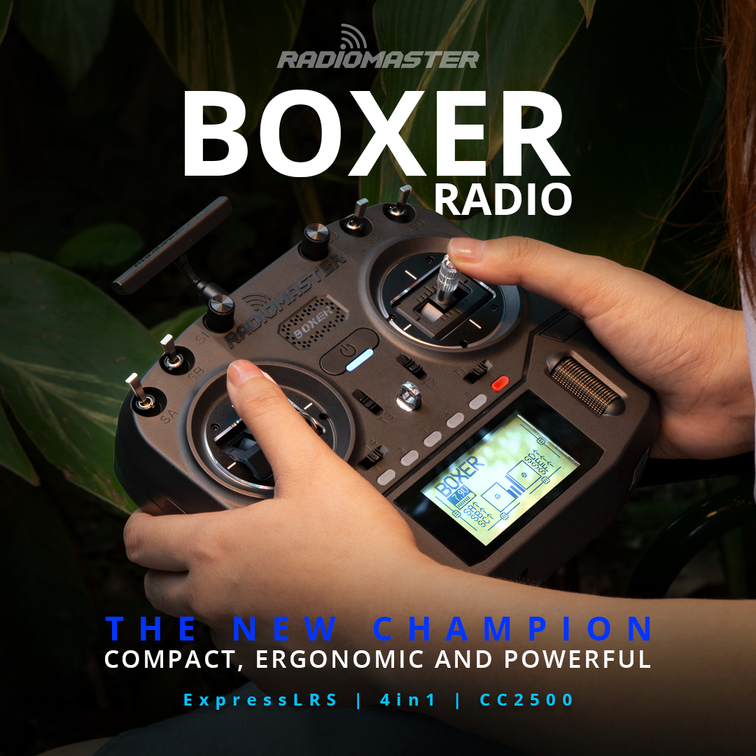 RadioMaster Boxer  2.4G 16ch H - Drone Gimbal recensie en prijs