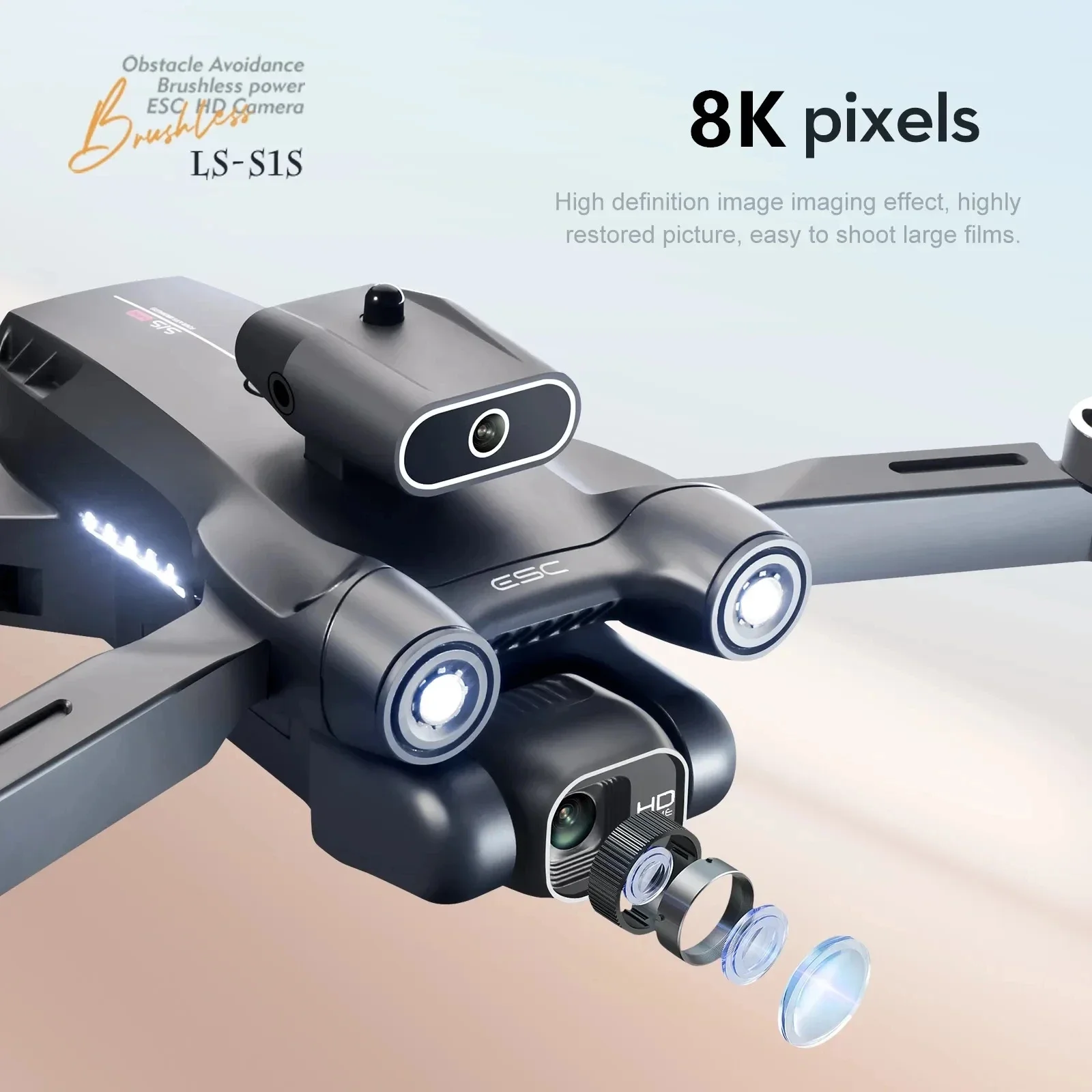New S1S 5G GPS Drone Camera 8K - Drone Gps Module recensie en prijs