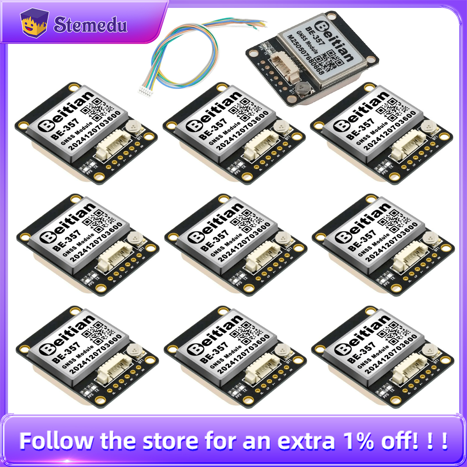 10PCS/LOT Beitian BE-357 BE357 - Drone Gps Module recensie en prijs