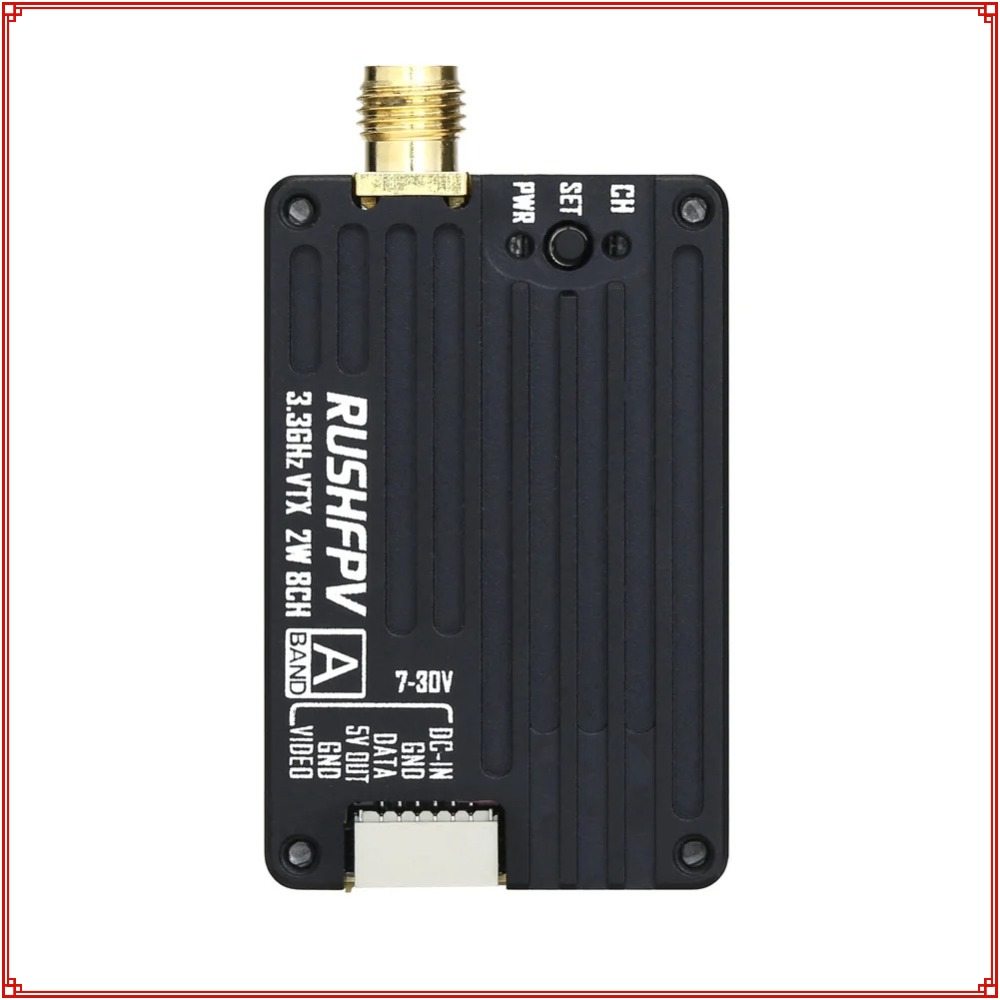 2026 New RUSHFPV 3.3G 2W VTX T - Drone Antenna recensie en prijs