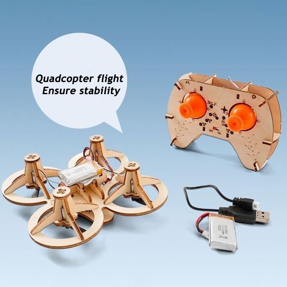 Rc Drone Toy Wooden Drone Puzz - Drone Gimbal recensie en prijs