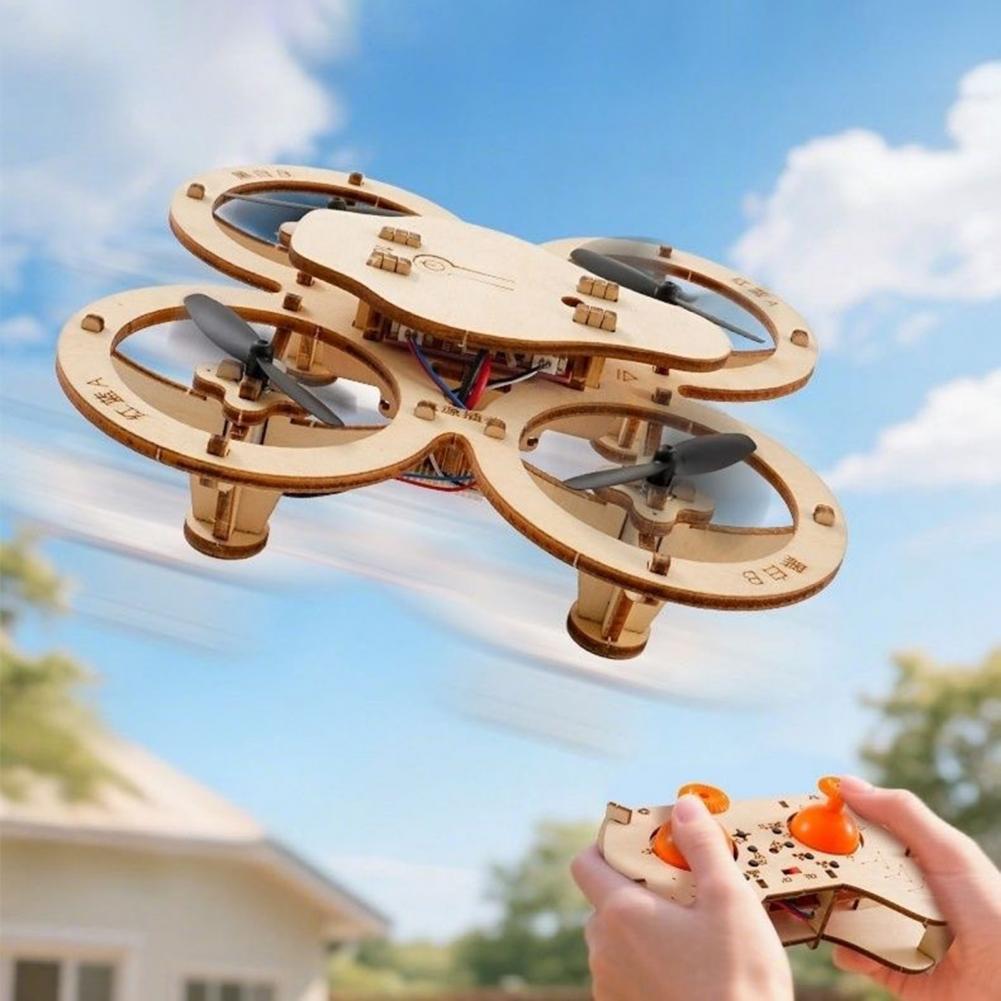 Rc Drone Toy Wooden Drone Puzz - Drone Gimbal recensie en prijs