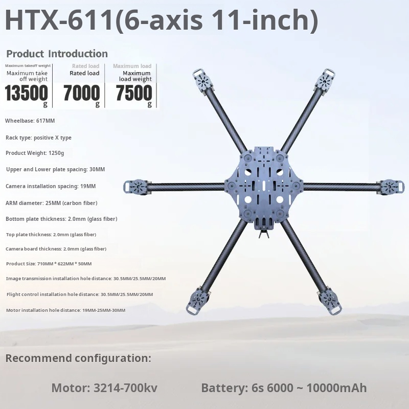Cross Machine Six Axis 11/13/1 - Drone Propeller recensie en prijs