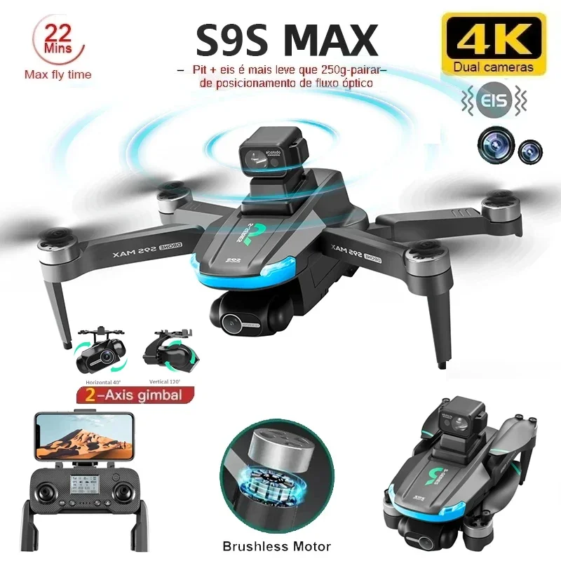 NEW S9S MAX MINI Drone 4K 2-Ax - Drone Gps Module recensie en prijs