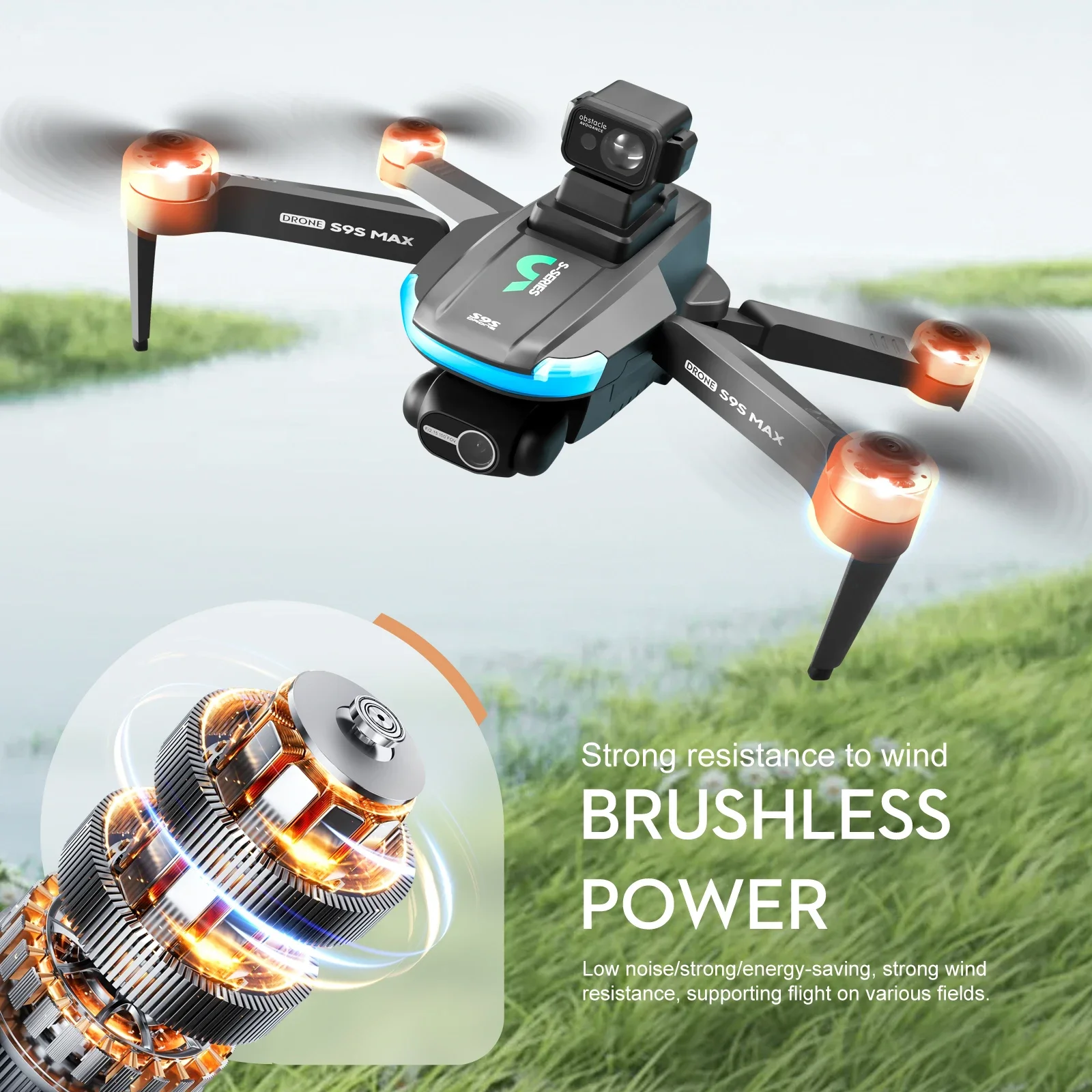 NEW S9S MAX MINI Drone 4K 2-Ax - Drone Gps Module recensie en prijs