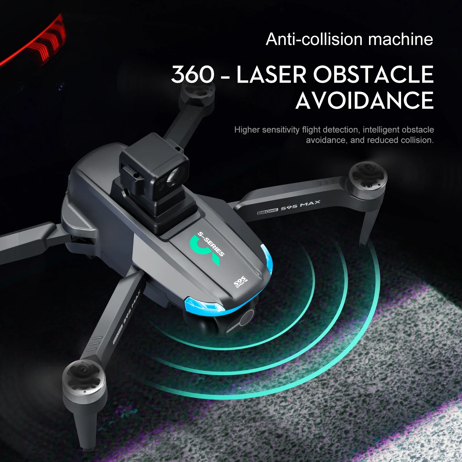 NEW S9S MAX MINI Drone 4K 2-Ax - Drone Gps Module recensie en prijs