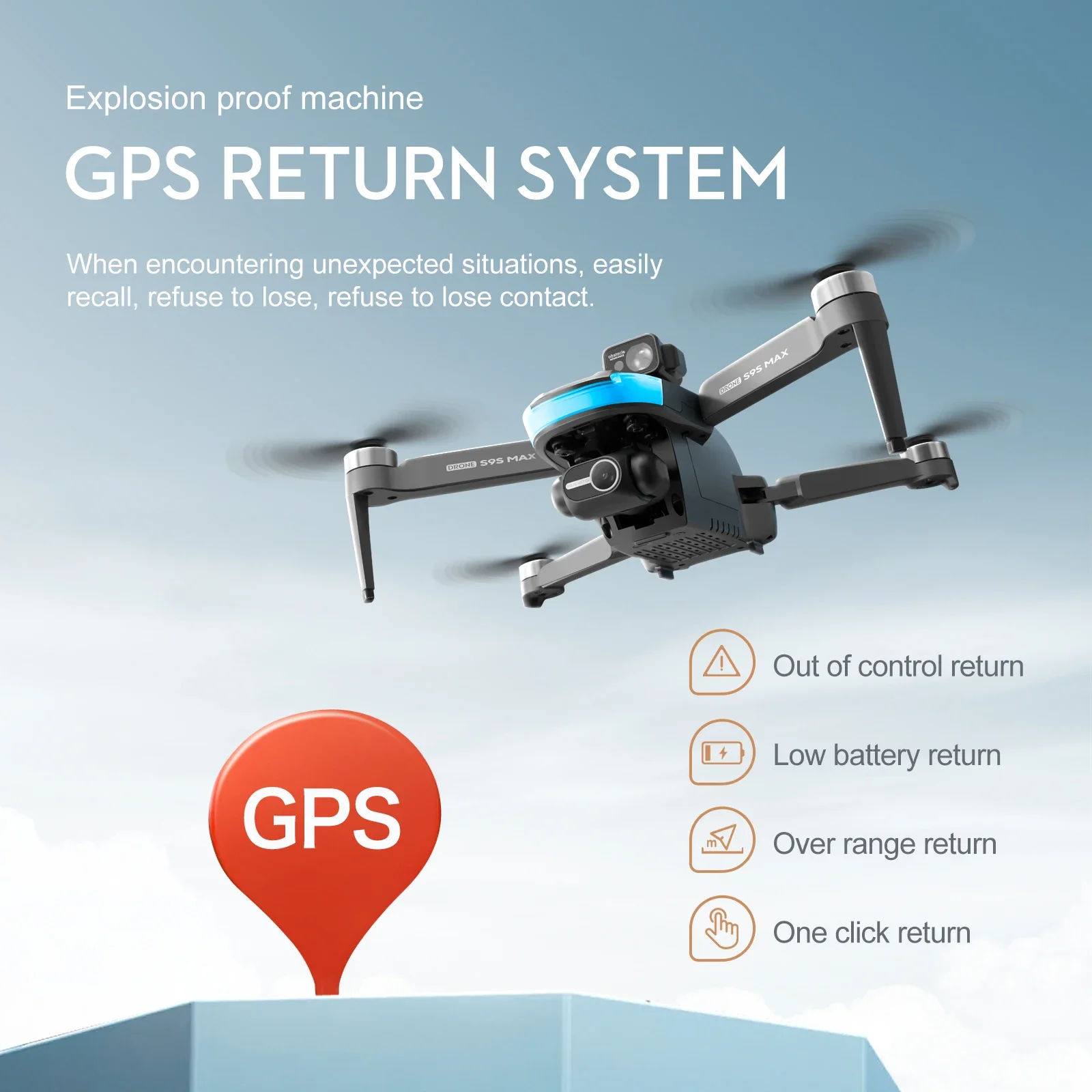 NEW S9S MAX MINI Drone 4K 2-Ax - Drone Gps Module recensie en prijs