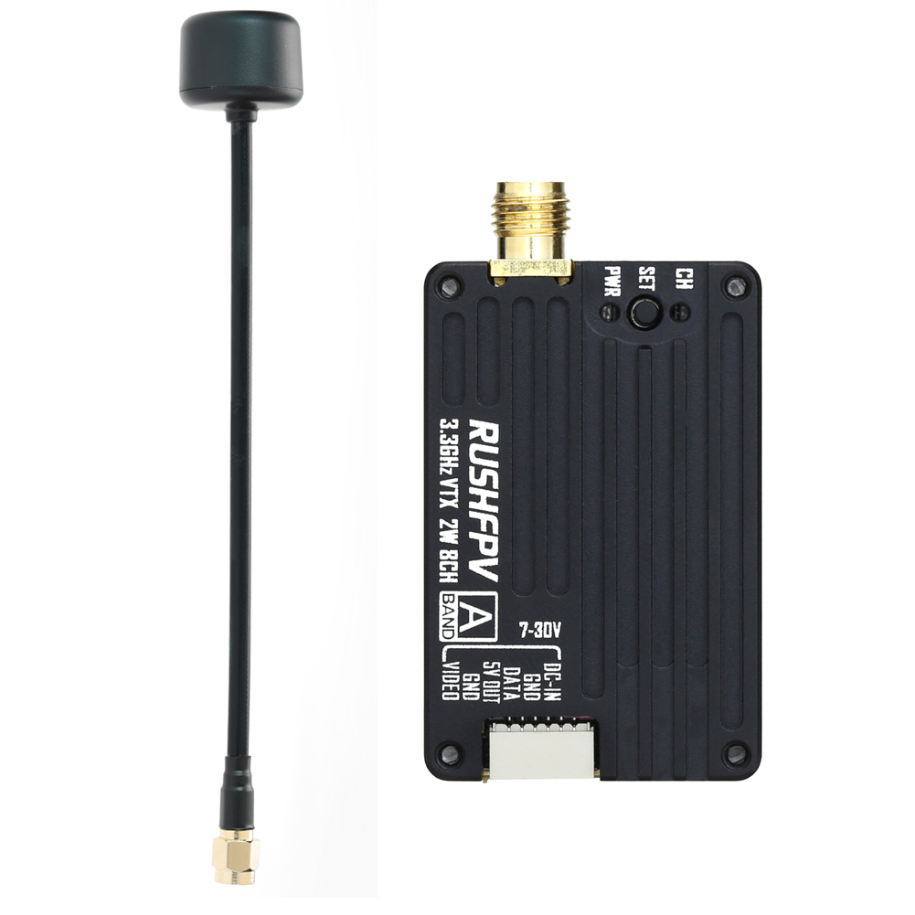 RUSHFPV 3.3G 2W VTX Transmitte - Drone Antenna recensie en prijs