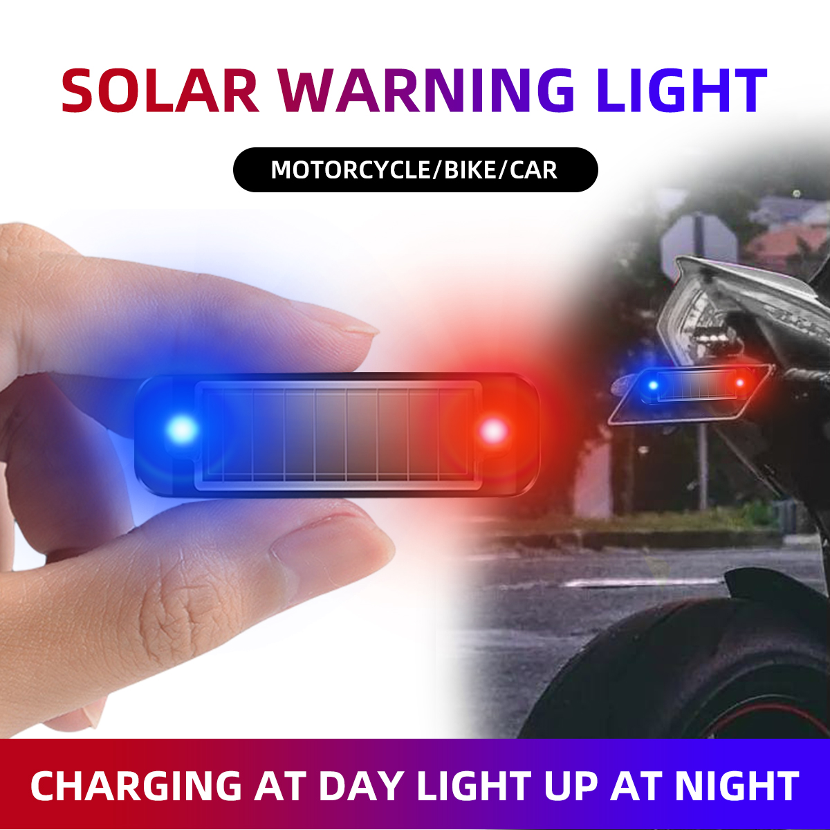 Solar Power Anti-Theft Alarm L - Drone Led Light recensie en prijs