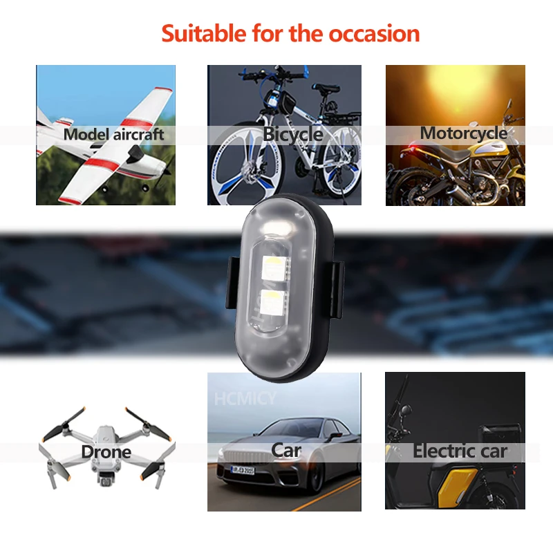 Motorcycle Aircraft Lights RGB - Drone Led Light recensie en prijs