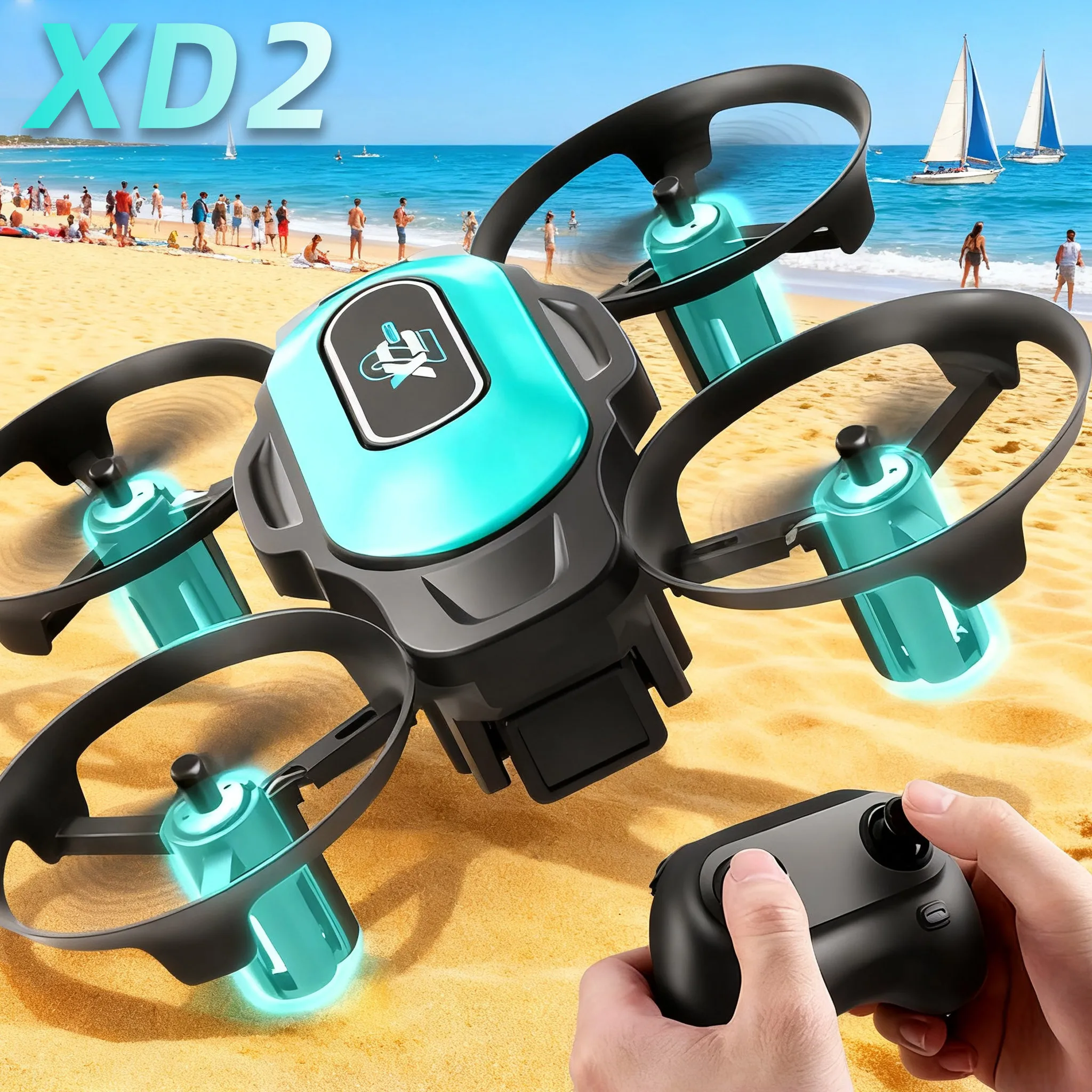 XD2 Mini Drone, 360° Stunt Fli - Drone Led Light recensie en prijs