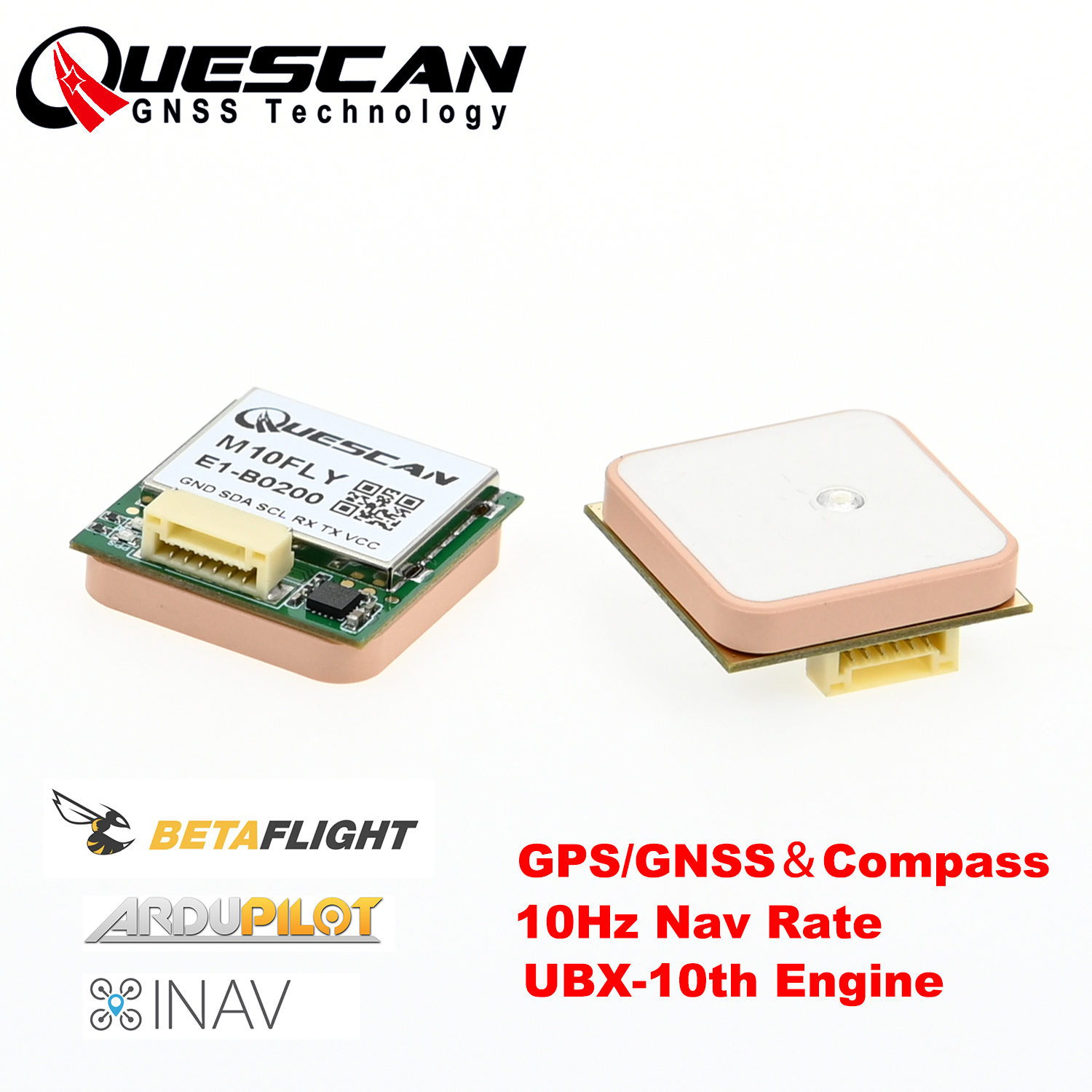 Quescan 25mm*25mm M10FLY 10Hz  - Drone Gps Module recensie en prijs