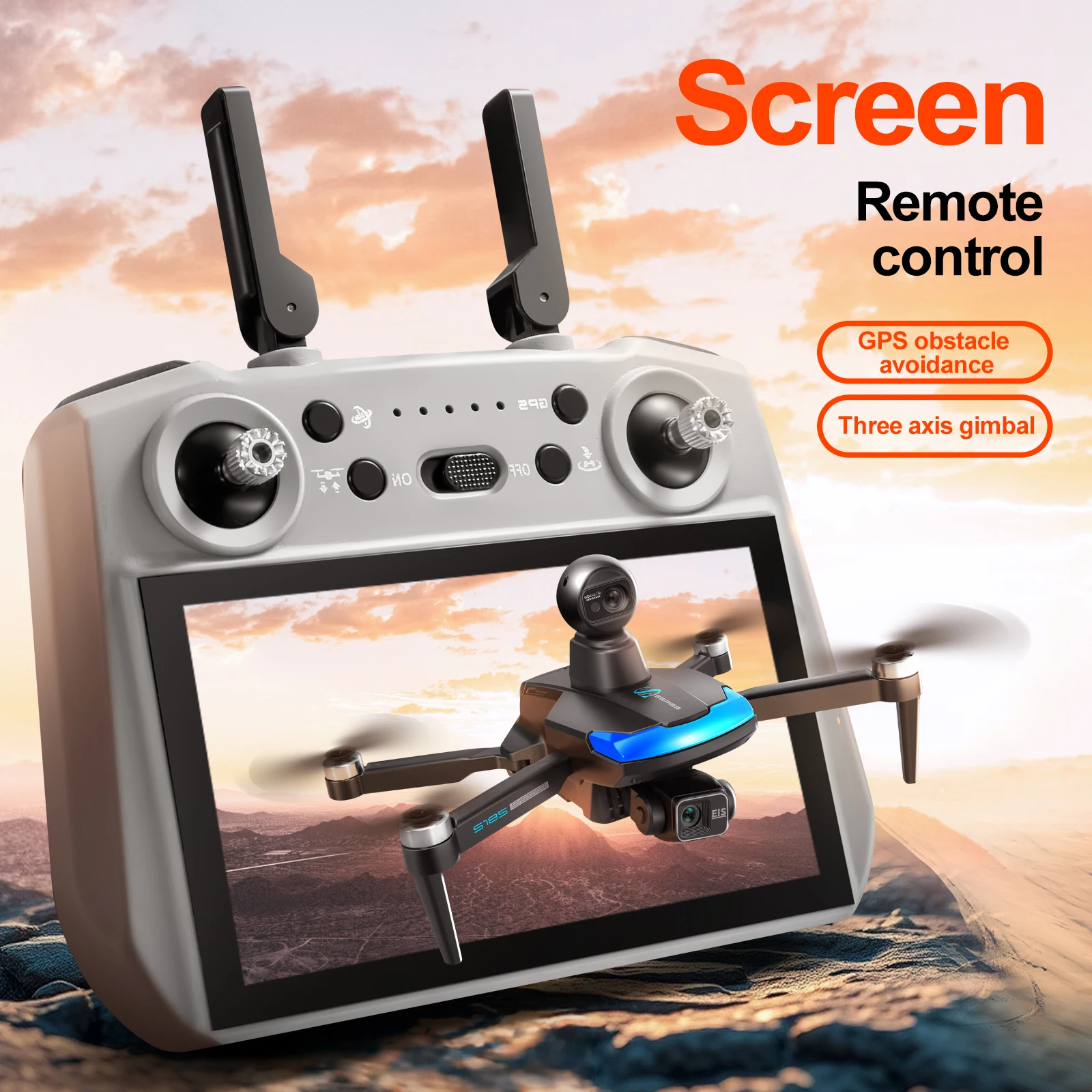 S185 Professional Drone 2.7K H - Drone Gps Mount recensie en prijs