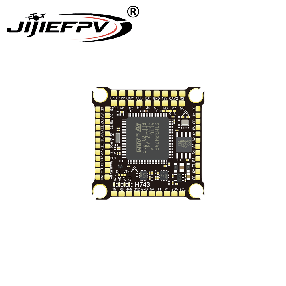 JIJIEFPV BLHEL_32 12S 120A 32b - Drone Power Distribution Board recensie en prijs