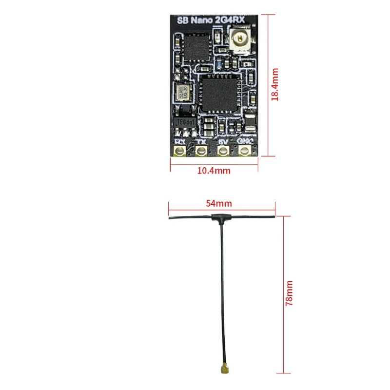 SpeedyBee Nano 2.4G ExpressLRS - Drone Receiver recensie en prijs