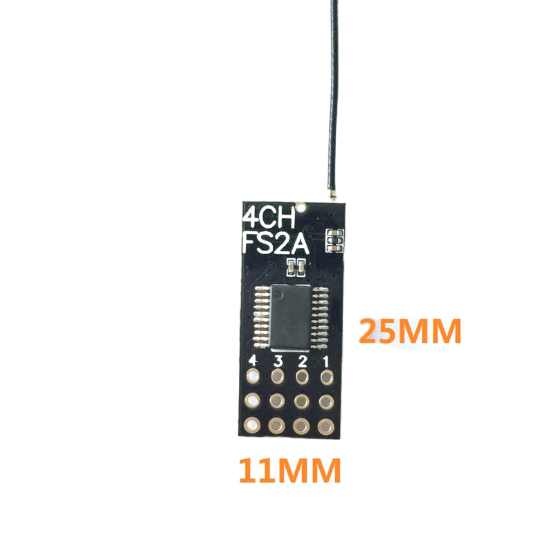 Flysky FS2A Mini Receiver 4CH  - Drone Battery recensie en prijs