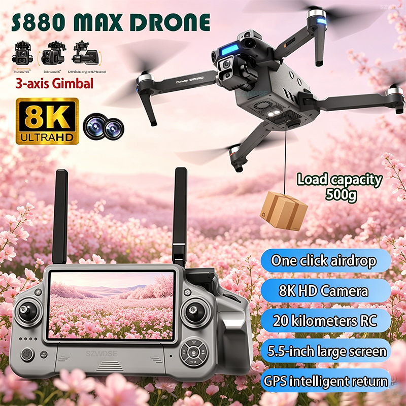 2026 New 8K Dual Camera Drone  - Drone Gps Module recensie en prijs