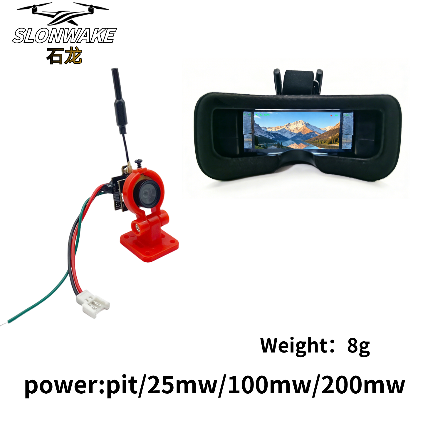 Slonwake 5.8G 48CH 200mW FPV D - Drone Frame recensie en prijs