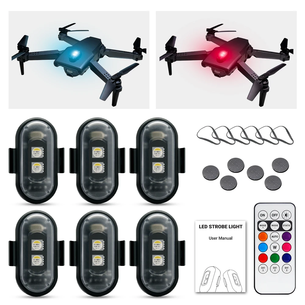 Motorcycle Strobe Light, APP C - Drone Led Light recensie en prijs