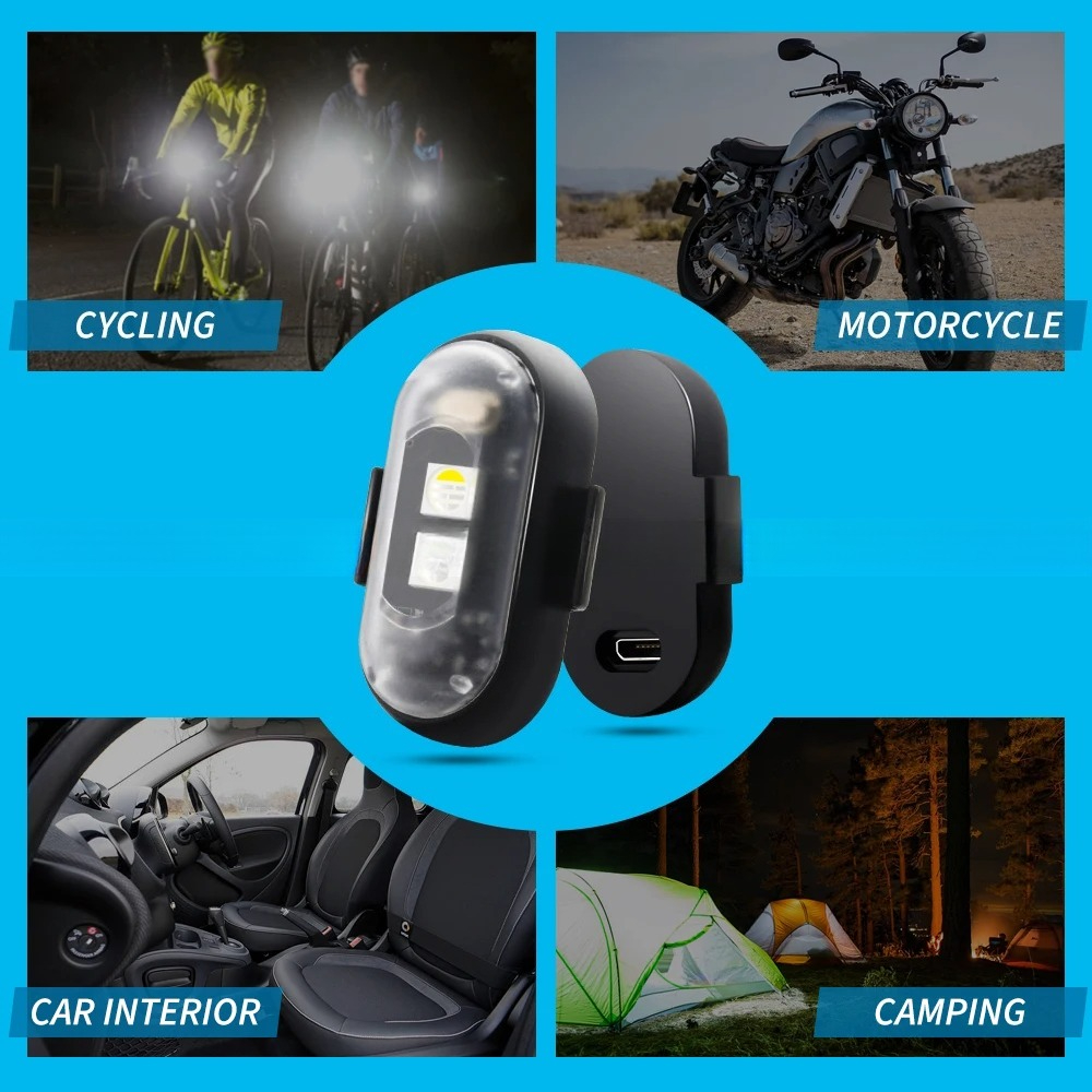 Motorcycle Strobe Light, APP C - Drone Led Light recensie en prijs