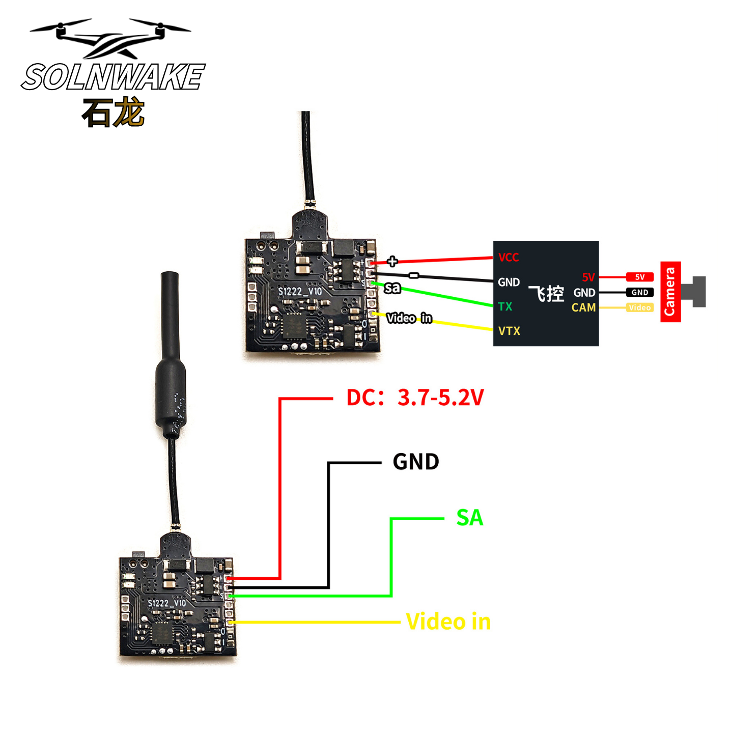 SLONWAKE Nano 5.8G 48CH 200mW  - Drone Frame recensie en prijs