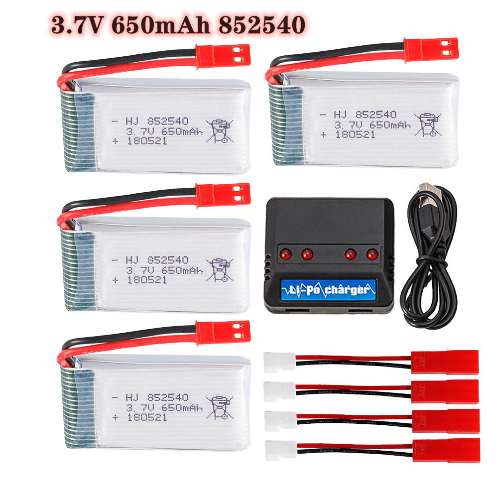 3.7v 650mAh 852540 Lipo Batter - Drone Charger recensie en prijs
