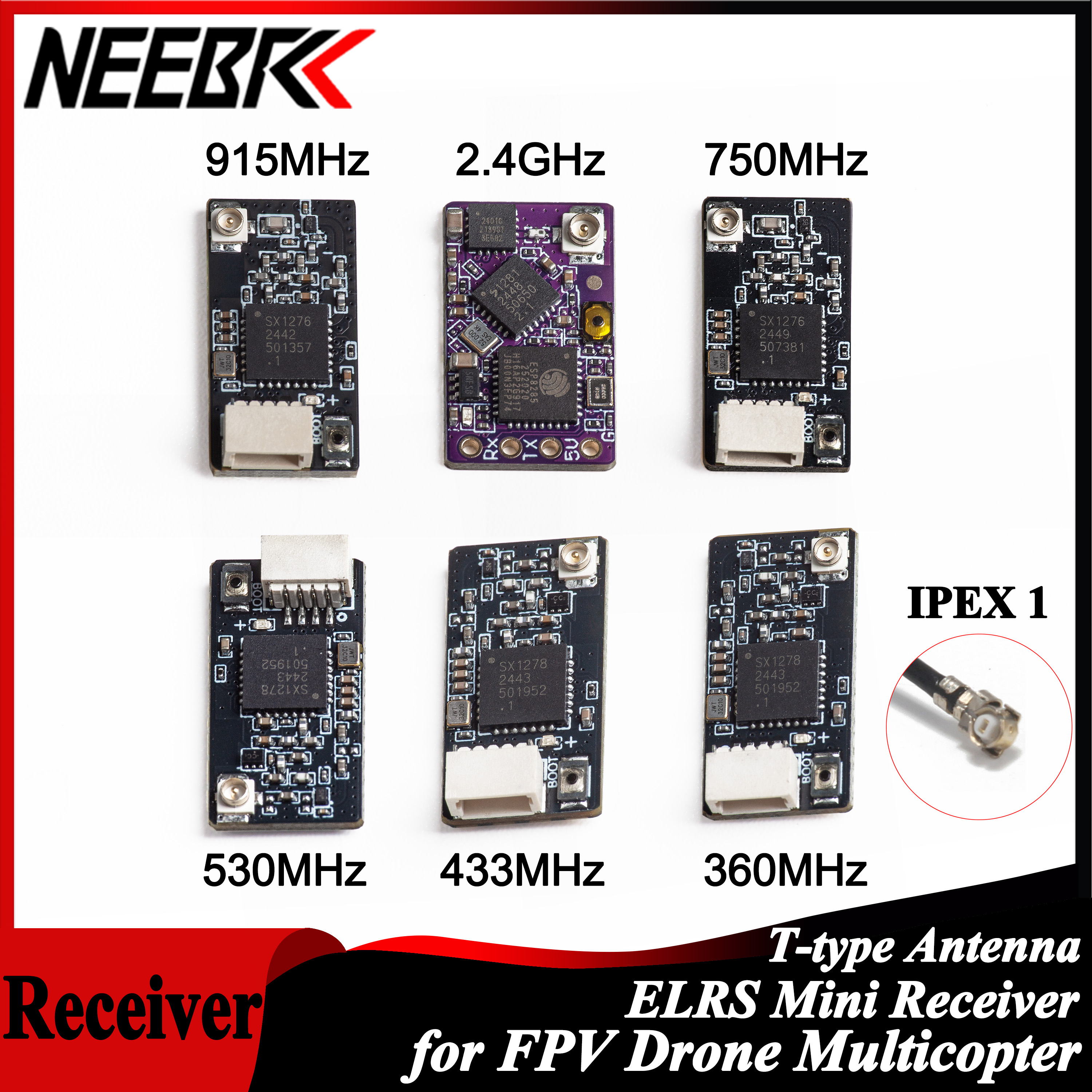 NEEBRC ELRS 2.4G/915Mhz/360Mhz - Drone Antenna recensie en prijs