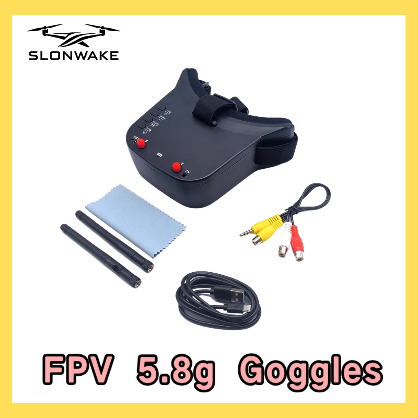 SLONWAKE 5.8G 48CH FPV 400mw V - Drone Frame recensie en prijs