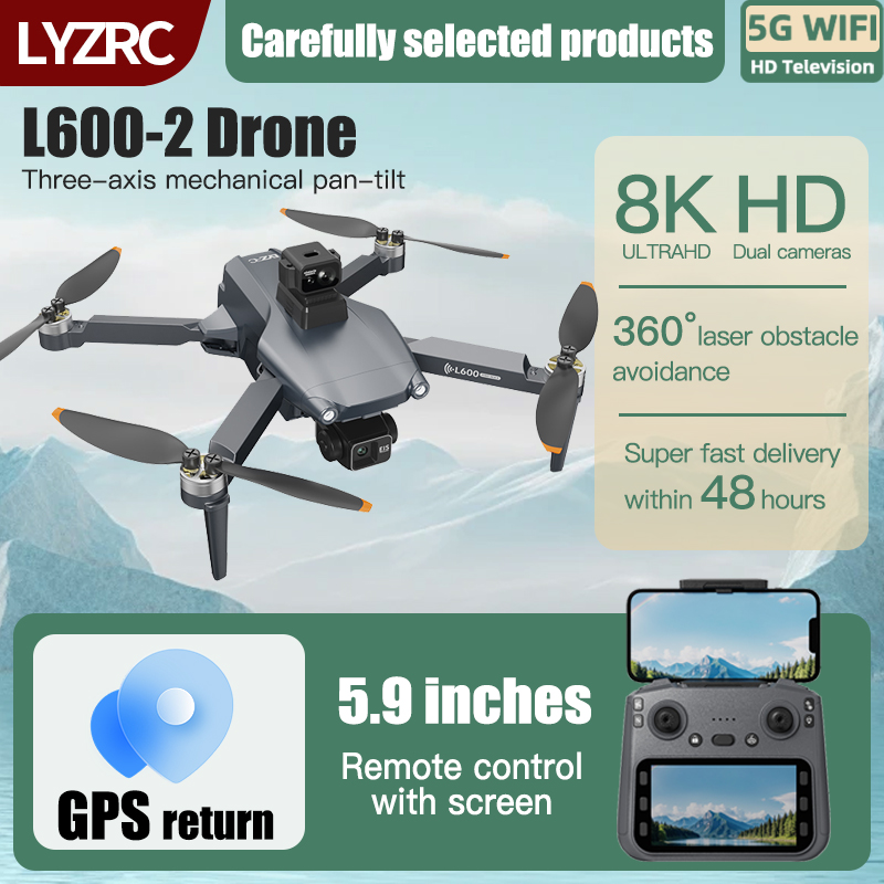 LYZRC L600-2 MAX GPS Drone 3-A - Drone Gps Mount recensie en prijs