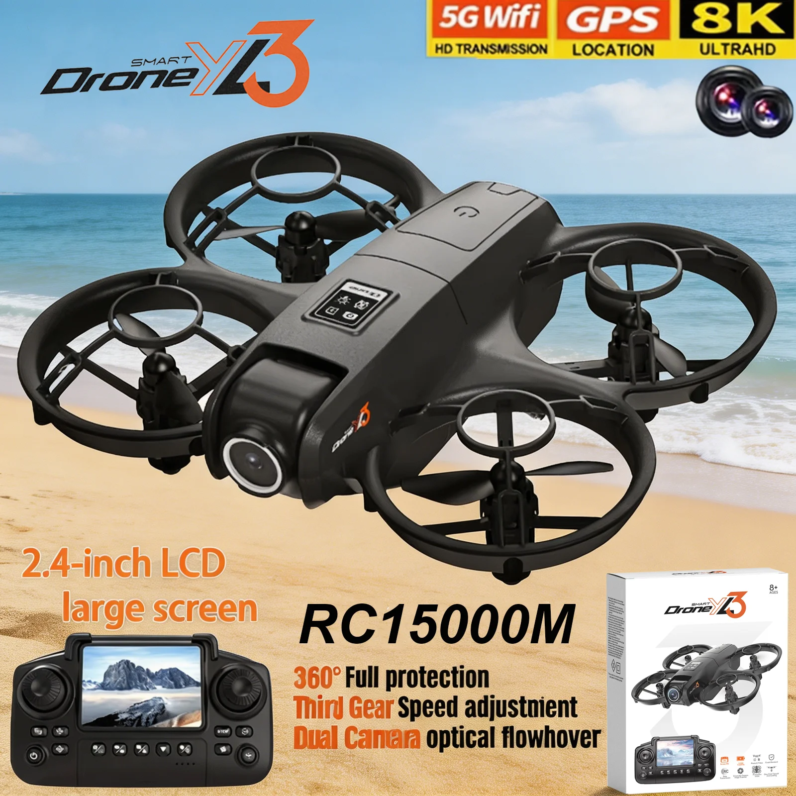 New YL3 RC Drone 8K 1080P Wide - Drone Gps Module recensie en prijs