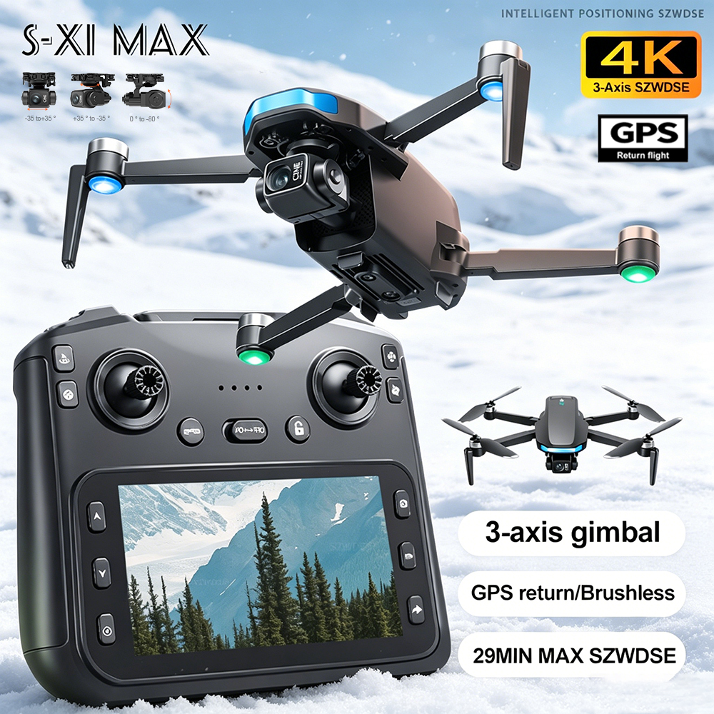 New S-X1 MAX Drone GPS 8K Prof - Drone Gps Mount recensie en prijs