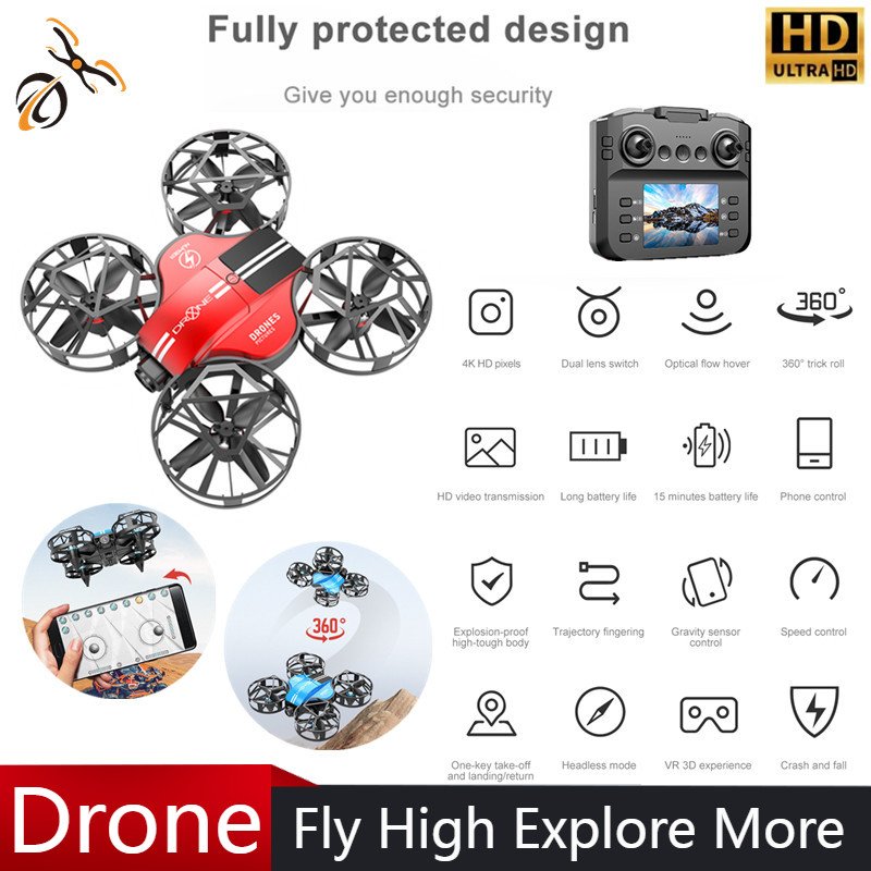 NEW Mini Drone 812PRO professi - Drone Gimbal recensie en prijs
