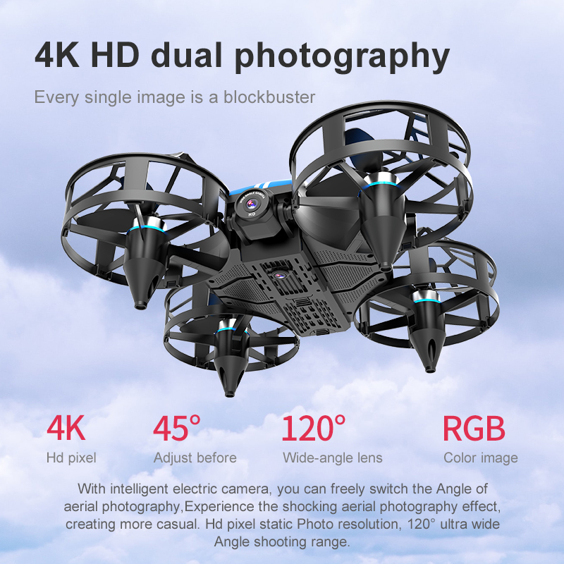NEW Mini Drone 812PRO professi - Drone Gimbal recensie en prijs