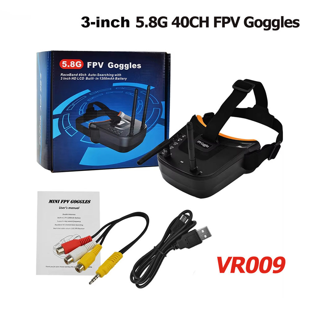 VR009 FPV Video Goggles 3Inch  - Drone Antenna recensie en prijs