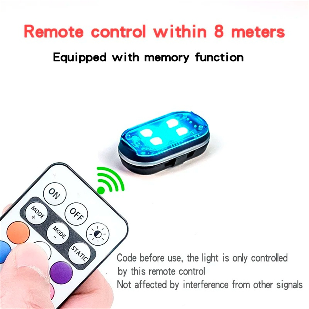 2/4/6pcs Wireless Remote Contr - Drone Led Light recensie en prijs