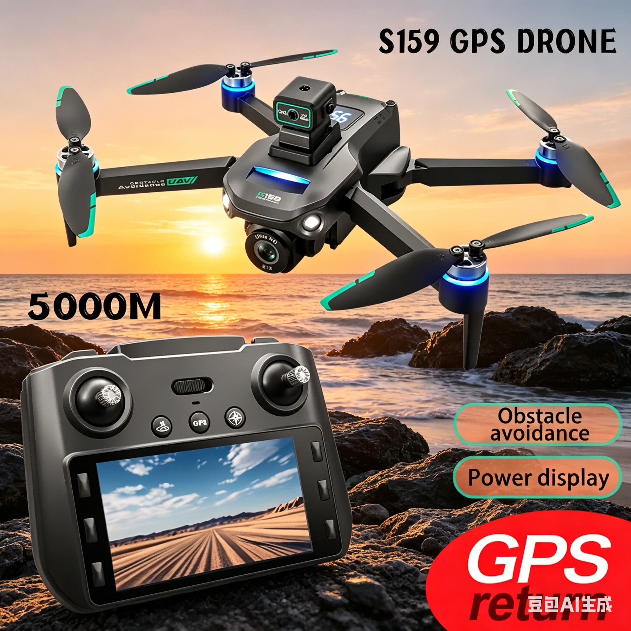 S159 GPS Drone 4K Profesional  - Drone Gps Mount recensie en prijs