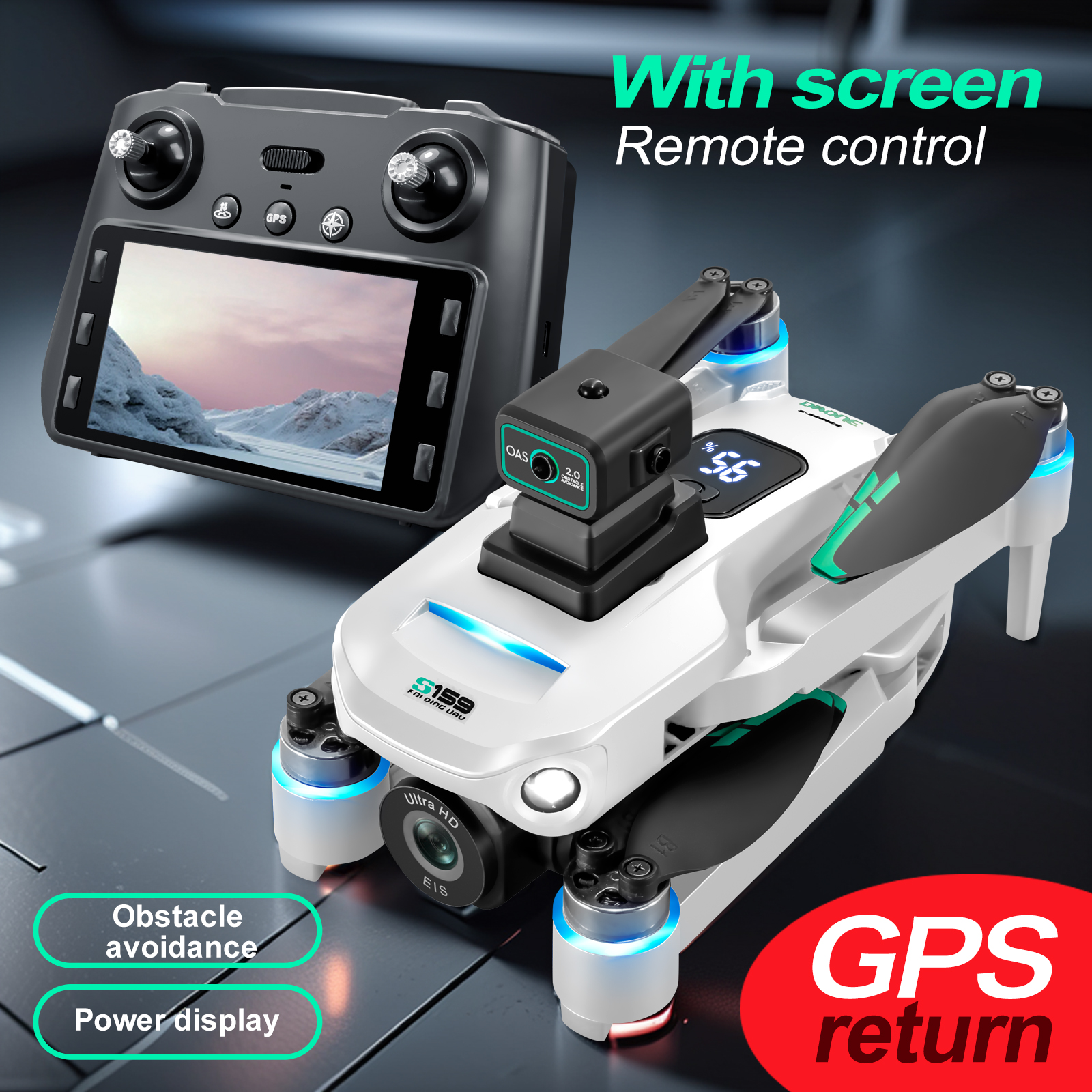 S159 GPS Drone 4K Profesional  - Drone Gps Mount recensie en prijs